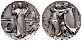 MEDAGLIE - PERSONAGGI - Angelo Grilli (1932-2015) - Medaglia 2007 - Pavia, visita del Pontefice Grilli 86a R AG Ø 36 In confezione
FDC