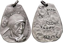 MEDAGLIE - PERSONAGGI - Angelo Grilli (1932-2015) - Medaglia 1998 - Madre Teresa di Calcutta Grilli 74 AE argentato mm 20x25
FDC
