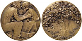 MEDAGLIE - PERSONAGGI - Angelo Grilli (1932-2015) - Medaglia 1982 - Banco di Bergamo - LIX assemblea degli azionisti Grilli 34 AE dorato Ø 80
FDC