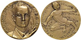 MEDAGLIE - PERSONAGGI - Angelo Grilli (1932-2015) - Medaglia 1995 - Eugenio Curiel Grilli 64 AE dorato Ø 60
FDC