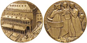 MEDAGLIE - PERSONAGGI - Angelo Grilli (1932-2015) - Medaglia 1995 - Padova, palazzo della Ragione Grilli 65 AE dorato Ø 70
FDC
