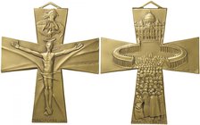 MEDAGLIE - PERSONAGGI - Angelo Grilli (1932-2015) - Croce 1998 - Giubileo del 2000 a Roma Grilli 107 AE dorato mm 101x121
FDC