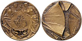 MEDAGLIE - PERSONAGGI - Angelo Grilli (1932-2015) - Medaglia 1973 - Pavia, X mostra filatelica numismatica Grilli 2 AE Ø 80
FDC