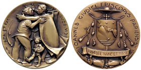 MEDAGLIE - PERSONAGGI - Angelo Grilli (1932-2015) - Medaglia 2007 - Pavia, visita del Pontefice Grilli 86b R AE Ø 36Mons. Giovanni Giudici
FDC