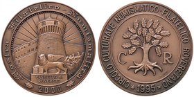 MEDAGLIE - VARIE - Medaglia 2000 - Castello di Rovereto AE Ø 50Circolo Culturale Roveretano 100 pezzi coniati
FDC