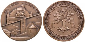MEDAGLIE - VARIE - Medaglia 2012 - San Marco AE Ø 50Circolo Culturale Roveretano 700 pezzi coniati
FDC