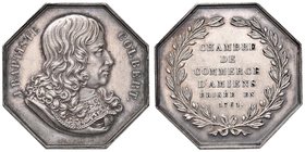 MEDAGLIE ESTERE - FRANCIA - Luigi XV (1715-1774) - Gettone 1761 - Camera di Commercio d'Amiens AG mm 40x34
FDC