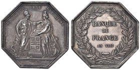 MEDAGLIE ESTERE - FRANCIA - Luigi XV (1715-1774) - Gettone AN. VIII - Banca di Francia AG Opus: Dumarestmm 36x36
qFDC