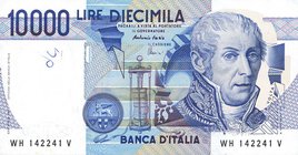 CARTAMONETA - BANCA d'ITALIA - Repubblica Italiana (monetazione in lire) (1946-2001) - 10.000 Lire - Volta 17/12/1997 Alfa 875; Lireuro 76H Fazio/Amic...