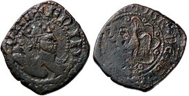 VARIE - Da identificare Federico II, falso del '700 battuto su picciolo di Palermo, gr. 3,53, RRR
qBB