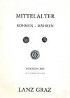BIBLIOGRAFIA NUMISMATICA - CATALOGHI D'ASTA Lanz Graz - Auktion XIII, Mittelalter Bohmen-Mahren, paperback, lotti 816, pp. 19, Graz 23/11/1979, con ag...