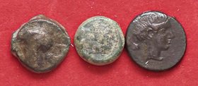 LOTTI - Greche Lotto di 3 bronzetti di Segesta e Erice
MB÷BB