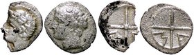 LOTTI - Greche Lotto di 2 monete, una frammentata
MB÷BB