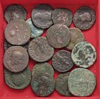 LOTTI - Imperiali 4 sesterzi e 14 assi Lotto di 18 monete
med. MB