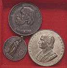LOTTI - Medaglie PERSONAGGI - Colombo e Garibaldi di grande modulo e Santa Isabella Lotto di 3 medaglie
BB÷SPL