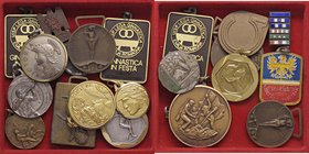LOTTI - Medaglie VARIE - Lotto di 22 medaglie
qBB÷SPL