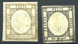AREA ITALIANA - PROVINCE NAPOLETANE - Antichi Stati - Posta Ordinaria 1861 - Mezzo grano e grano - Effigie V. Emanuele (18/19) Cat. 500 €
LU