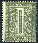 AREA ITALIANA - ITALIA REGNO - Posta Ordinaria 1863 Cifra - 1 Cent. (L14) Cat. 500 €
NN