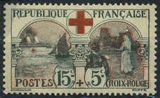 FILATELIA - EUROPA - FRANCIA - Posta Ordinaria 1918 Croce Rossa Un. 156 Cat. 300 €
NN