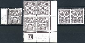 FILATELIA - EUROPA - MALTA - Segnatasse 1966 Croce di Malta - 2 p. Un. 26A Lotto di 7 serie - Cat. 245 €
NN
