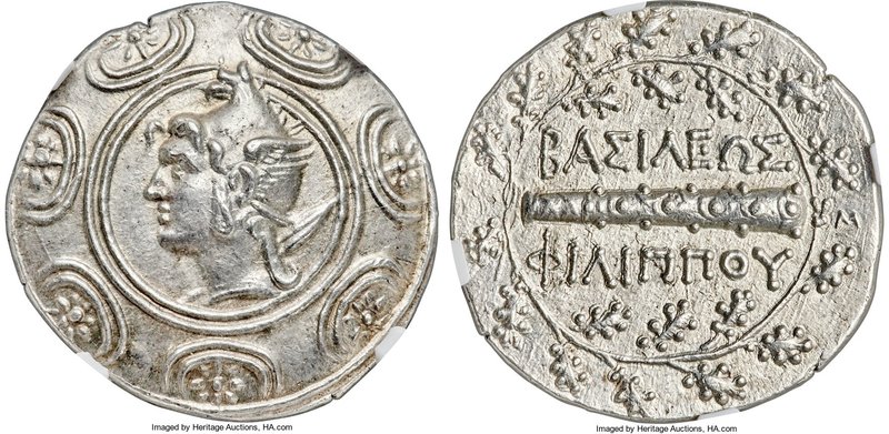 MACEDONIAN KINGDOM. Philip V (221-179 BC). AR tetradrachm (31mm, 16.72 gm, 11h)....