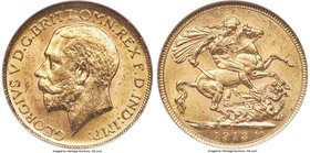 George V gold Sovereign 1913-C MS63 NGC, Ottawa mint, KM20. Struck in a low mintage of only 3,715, this year accordingly represents a better date in t...