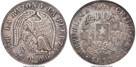 Republic 8 Reales 1849 So-ML AU55 NGC, Santiago mint, KM96.2. Nicely toned with residual luster.

HID09801242017