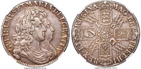 William & Mary Crown 1692 VF25 NGC, KM478, S-3433. Pleasing to the eye with moderate circulation resulting in shallow wear, still nearly fully detaile...