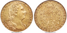 George III gold Guinea 1776 MS62 NGC, KM604, S-3728. Immensely popular for its notable date, struck in the year of American independence. Still highly...