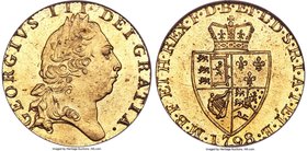 George III gold Guinea 1798 MS64 NGC, KM609, S-3729. A lustrous near-gem with immaculate detail, trifling contact marks in the fields the only detract...