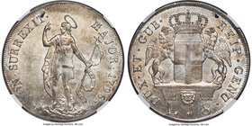 Genoa. Republic 8 Lire 1796 MS62 NGC, Genoa mint, KM249, Dav-1370. A handsome representative of the type, strongly struck and with much mint luster th...