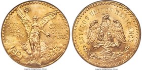 Estados Unidos gold 50 Pesos 1943 MS66 NGC, Mexico City mint, KM482. AGW 1.2056 oz. 

HID09801242017