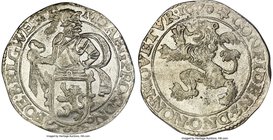 West Friesland. Provincial Lion Daalder 1670 MS64 NGC, KM14.3, Dav-4870. Of exceedingly rare quality for this type, normally seen weakly struck and wi...