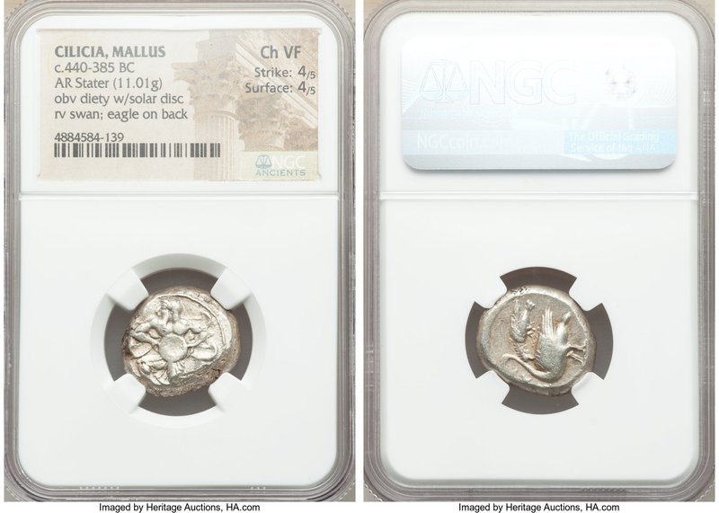 CILICIA. Mallus. Ca. 440-385 BC. AR stater (20mm, 11.01 gm, 9h). NGC Choice VF 4...