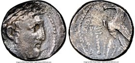 PHOENICIA. Tyre. Ca. 126/5 BC-AD 65/6. AR shekel (25mm, 13.22 gm, 12h). NGC Choice VF 3/5 - 2/5. Dated Civic Year 160 (AD 34/5). Laureate bust of Melq...