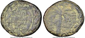 JUDAEA. Herodians. Herod Antipas (4 BC-AD 39). AE full denomination (23mm, 9.48 gm, 1h). NGC VG 4/5 - 3/5. Mint of Tiberias, dated Regnal Year 43 (AD ...