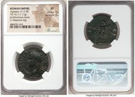 Marcus Agrippa, lieutenant of Augustus (died 12 BC). AE as (28mm, 11.11 gm, 6h). NGC XF 5/5 - 4/5. Posthumous issue of Rome, AD 37-41. M•AGRIPPA•L-•F•...