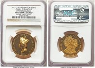 Ascension Island gold Proof 50 Pounds 2012 PR69 Ultra Cameo NGC, KM-Unl. For the diamond jubilee of the queen's reign. Struck in Ultra High Relief. AG...