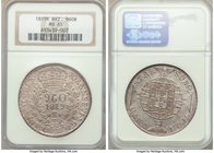João VI 960 Reis 1819-R MS65 NGC, Rio de Janeiro mint, KM326.1. An absolutely elite grade for the type, one of only four at this level with just two r...