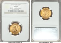 Republic gold 5 Pesos 1916 MS64 NGC, Philadelphia mint, KM19. Selections from the EMO Collection Cabinet

HID09801242017