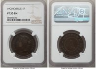 British Colony. Victoria Piastre 1900 VF30 Brown NGC, KM3.2. Mintage: 27,000. One of the lowest mintage dates for the issue, which comes endowed with ...
