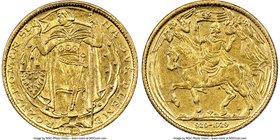 Republic gold Medallic "1000th Anniversary of Christianity in Bohemia" Ducat 1929 MS62 NGC, KMX-M7. Mintage: 1,631. A highly collectible low-mintage c...