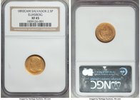 Republic gold 2-1/2 Pesos 1892-C.A.M. XF45 NGC, San Salvador mint, KM116. Mintage: 597. A very presentable piece, some characteristic weakness on the ...