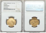 Prussia. Friedrich Wilhelm III gold Frederick d'Or 1800-A AU Details (Cleaned) NGC, Berlin mint, KM371. A rare issue with many of the intricacies of t...