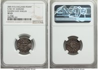 Anglo-Viking - Danish East Anglia. Anonymous St. Edmund Memorial Penny ND (c. 895-910) XF45 NGC, Uncertain mint in East Anglia, no moneyer, St. Edmund...