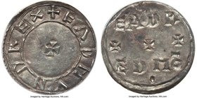 Kings of All England. Eadmund Penny ND (939-946) VF30 ANACS, Uncertain southern mint, Eadred as moneyer, Small Cross/Horizontal-Pellet 1 (HP1) type, S...
