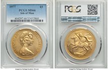 British Dependency. Elizabeth II gold 5 Pounds 1977 MS66 PCGS, KM29. AGW 1.174 oz. 

HID09801242017