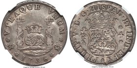 Philip V 4 Reales 1736 Mo-MF XF45 NGC, Mexico City mint, KM94. Wholesome and most attractive for the assigned grade with limited, even wear, pleasant ...