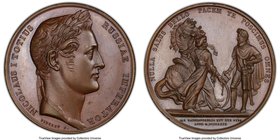 Nicholas I bronzed Specimen "Peace with Turkey" Medal 1829 SP64 PCGS, Diakov-487.3. 42mm. By A. J. Pingret. Quite rare in this condition, and presenti...