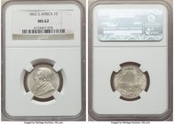 Republic Shilling 1892 MS62 NGC, KM5. Lowest mintage and first year of type. Virtually white untoned with original mint bloom. 

HID09801242017